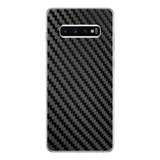 Película Tras Skin Verso Fibra De Carbono P/ Galaxy S10 Plus