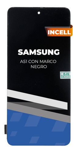 Lcd Para Samsung A51 , A515, M31s Con Marco Negro Incell