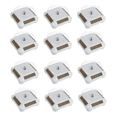 12 Exhibidor Base Giratoria Solar Vitrina Mostrador Joyería. Color Blanco | Envío gratis