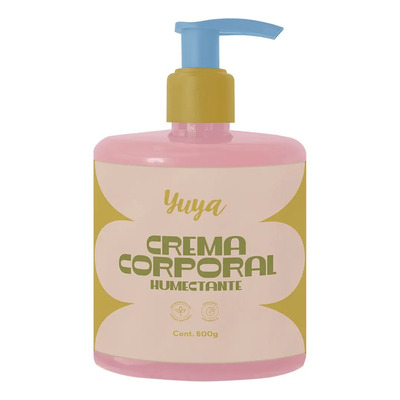 Crema Corporal Humectante 500g Yuya Almendras