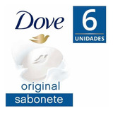 Kit Sabonete Dove Original Em Barra - 6 Unidades