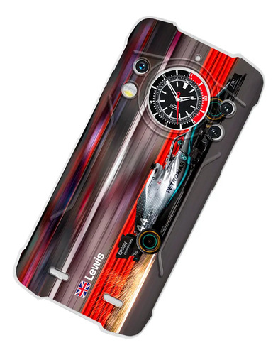 Funda Para Cubot Mercedes Fórmula 1 Lewis Hamilton Case
