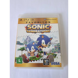 Sonic Generations Ps3 Midia Fisica