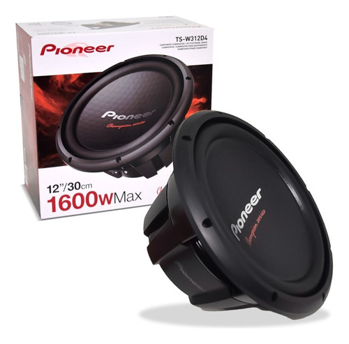 Woofer 12 Pulgadas Doble Bobina Pioneer Champions