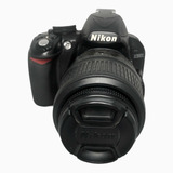 Câmera Nikon D3100 C Lente 18:55mm  6400  Cliques Seminova