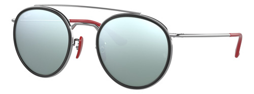 Ray-ban Ferrari Rb 3647m F03130 51 Polished Silver / Silver