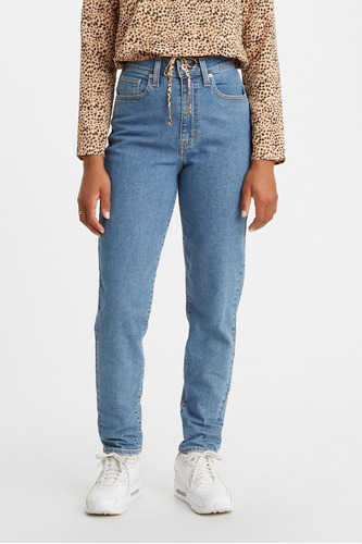 High Waisted Taper Mom Levis