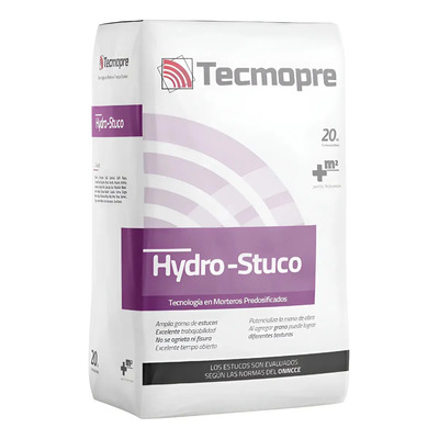 Tecmopre Hydro-stuco Blanco 20 Kg | MercadoLibre