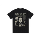 Camiseta Con Estampado De La Cantante Lana Del Rey, Ropa Urb