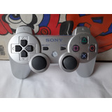 Control Gris De Play 3,original Y Funciona De Ps3,plata.