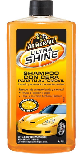 Shampoo Con Cera Ultra Shine Armorall Brillo Espejo En Autos