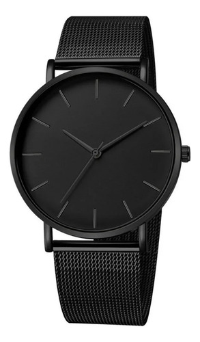 Relógio Strimani Minimalista Full Black 40mm 