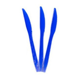 Cuchillos Desechables Azul, 17 Cm, 50u