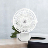 Mini Ventilador Clip 360° Usb Portatil Ajustable Recargable