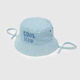 Sombrero De Niño Mezclilla Azul (0 A 9 Meses)