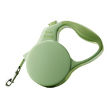 Correa Extensible Para Perro, Accesorio Seguro Y Verde