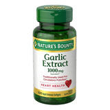 Natures Bounty Garlic Extracto De Ajo 1000mg 100 Softgels