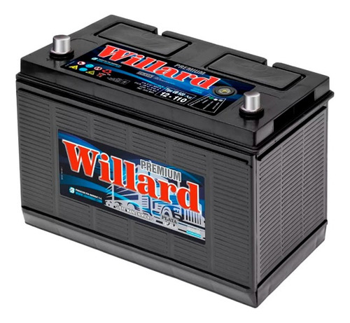 Bateria Willard 12x90 Ub930 Positivo Izquierdo 100a Ahora 6