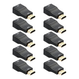 Urelegan Paquete De 10 Adaptadores Hdmi A Vga, Convertidor D