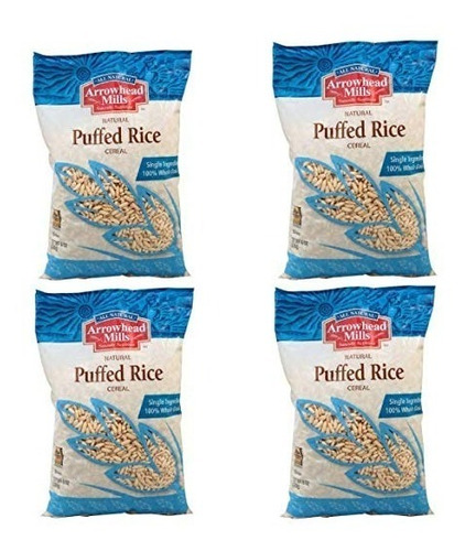 Cereal Arrowhead Mills Arroz Inflado, 6 Oz. Paquetes (juego 