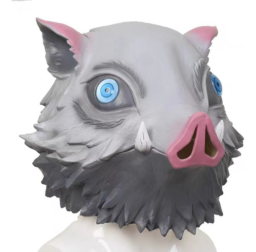 Máscara Látex Jabalí Cerdos Terro Realista Para Halloween
