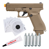 Glock 19x Bbs 6mm Coyote Co2 Airsoft Blowback Xchwsp