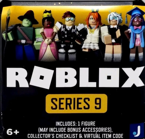Roblox Serie 9 Incluye Figura Sorpresa + Código Virtual Srj