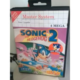 Cartucho Sonic 2 Master Sistem 