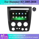 Estéreo Android Para Hummer H3 2005-2010 Qualcomm Cpu Gps