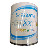 Dvd-r Ridata Printables Full Ink Print 8x X 100 Unidades