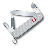 Cortaplumas Victorinox Cadet Alox Plata 9 Usos 0.2601.26