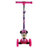 Scooter Minnie Micro 3-d Ajustable C/ Luz Importado