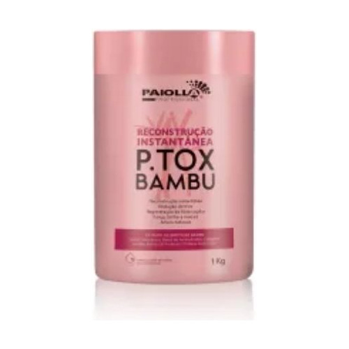 Reconstrução Capilar P.tox Bambu Paiolla 1kg