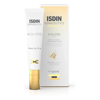 Isdinceutics K-Ox Eyes Crema Contorno de Ojos, Uso Día y Noche, Todo Tipo de Piel, 15g | Meses sin interés