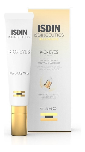 Crema K-ox Eyes Isdin Isdinceutics Día/noche Para Todo Tipo De Piel De 15ml/15g 30+ Años