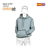 ( Moldes De Ropa)  Buzo Basico Oversize Hombre 2107