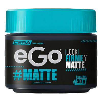 Cera Ego Matte Para Un Look Firme Fijadora Hombre 50 Gr | MercadoLibre