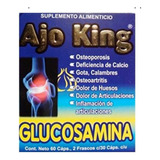 Ajo King Glucosamina 2 Frascos C/30 Caps C/u 100 % Original