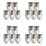 Generic, 20 Piezas De Metal Drum Lug Snare Hooks Juego De