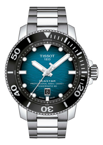 Reloj Tissot Seastar 2000 Professional Verde