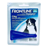 Antipulgas  Cães  40 A 60kg Frontline Top Spot Kit C/3