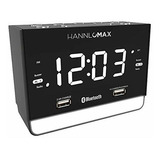 Radio Reloj Despertador Hannlomax Hx-131cr. Radio Fm Pll, Pa