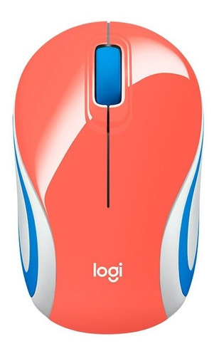 Mini Mouse Wireless M187 Logitech Inalambrico Nano Receptor