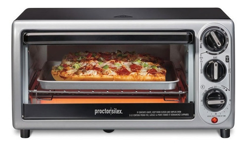 Horno Tostador Proctor Silex 31122ps Capacidad 4 Rebanadas