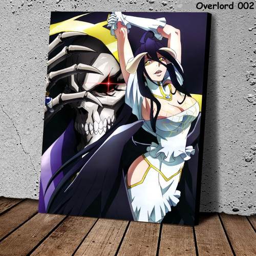 Cuadro Decorativo Overlord - Textura Canvas