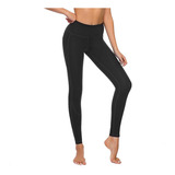 Leggins P Para Mujer, Con Bolsillo, Entrenamiento, Deporte,