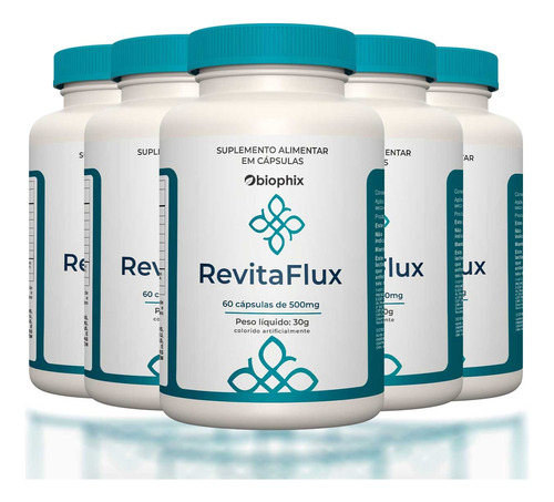 Pague 3 Leve 5 Revitaflux Original 60 - Formula P/ Refluxo