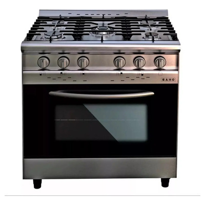 Cocina Industrial Jitaku Saho 820 Gas 5 Hornallas Acero Inoxidable | Mismo precio en cuotas