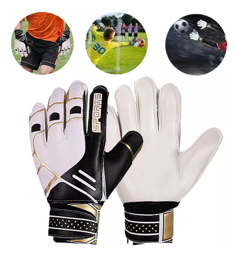 Guantes Profesionales Con Varillas Para Portero De Fútbol