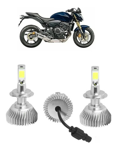 Super Led Moto Honda Hornet Cb 600 Farol 2010-2011